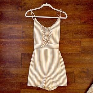 Stripped Romper